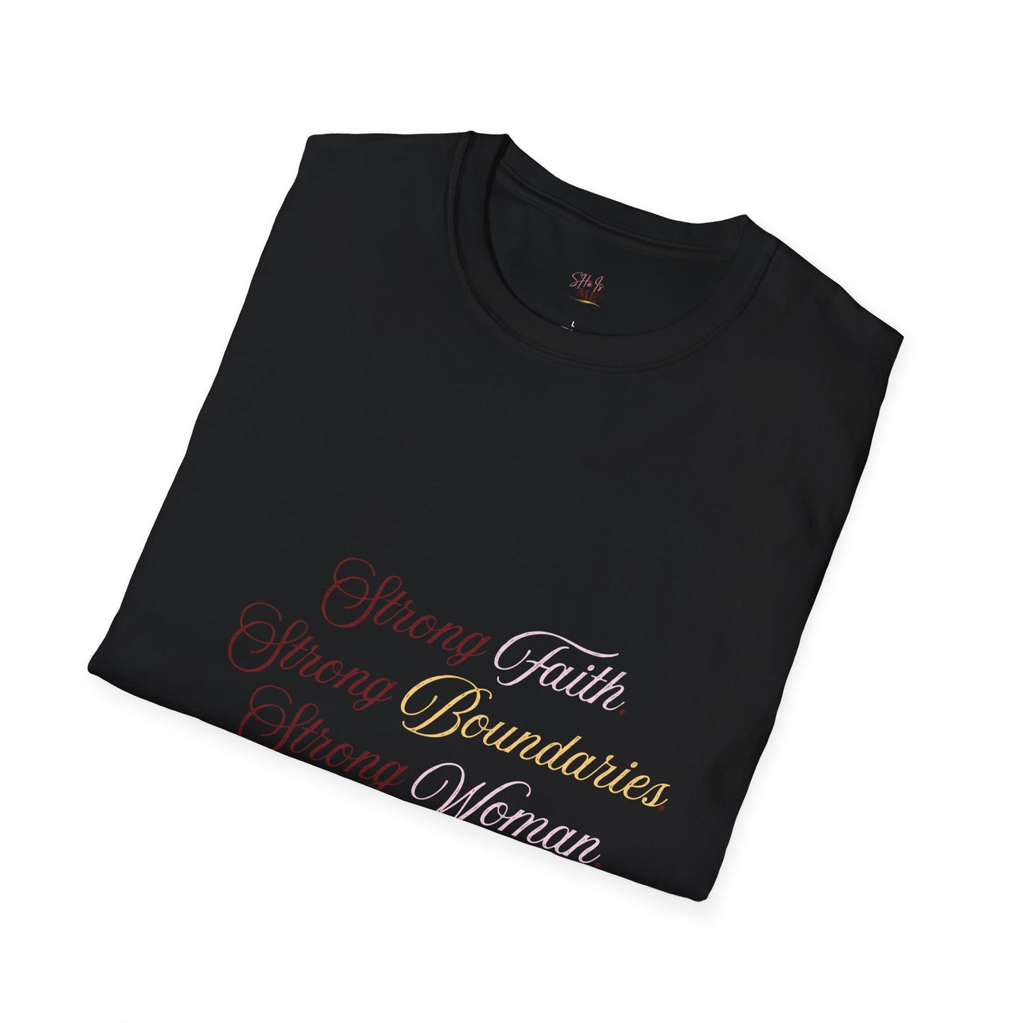 Faith, Boundaries, Woman Tee