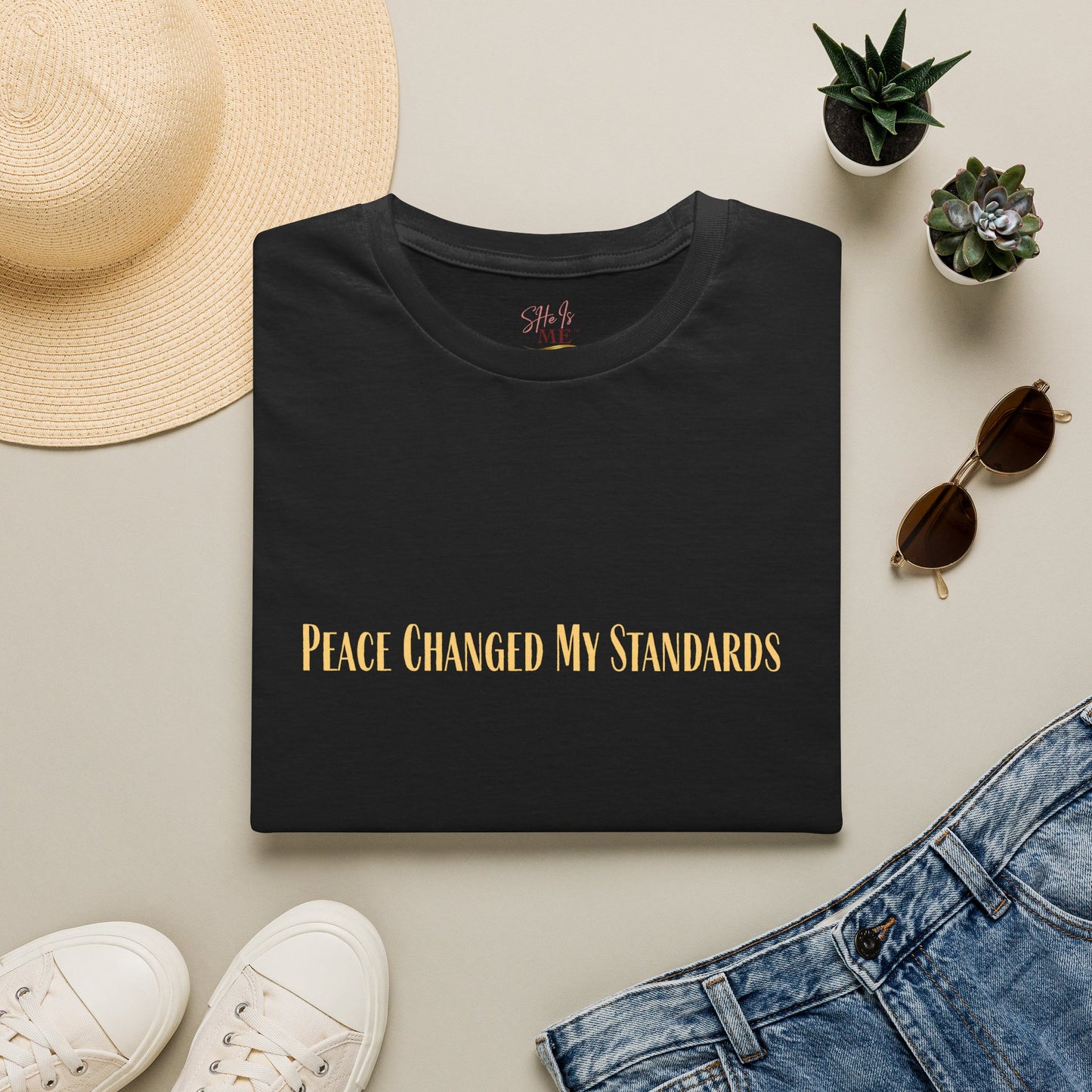 Peace Changed My Standards Tee