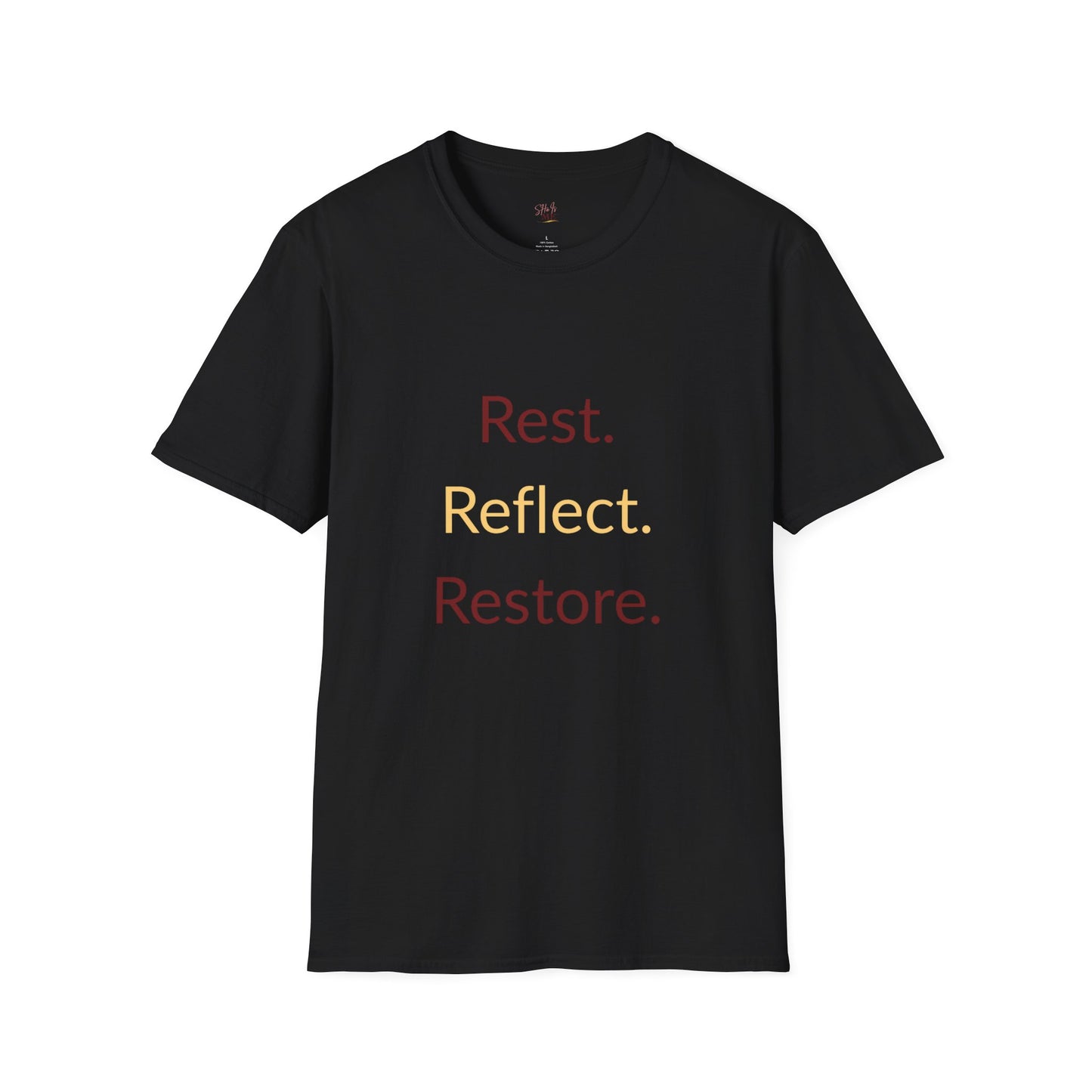 Rest. Reflect. Restore. Tee