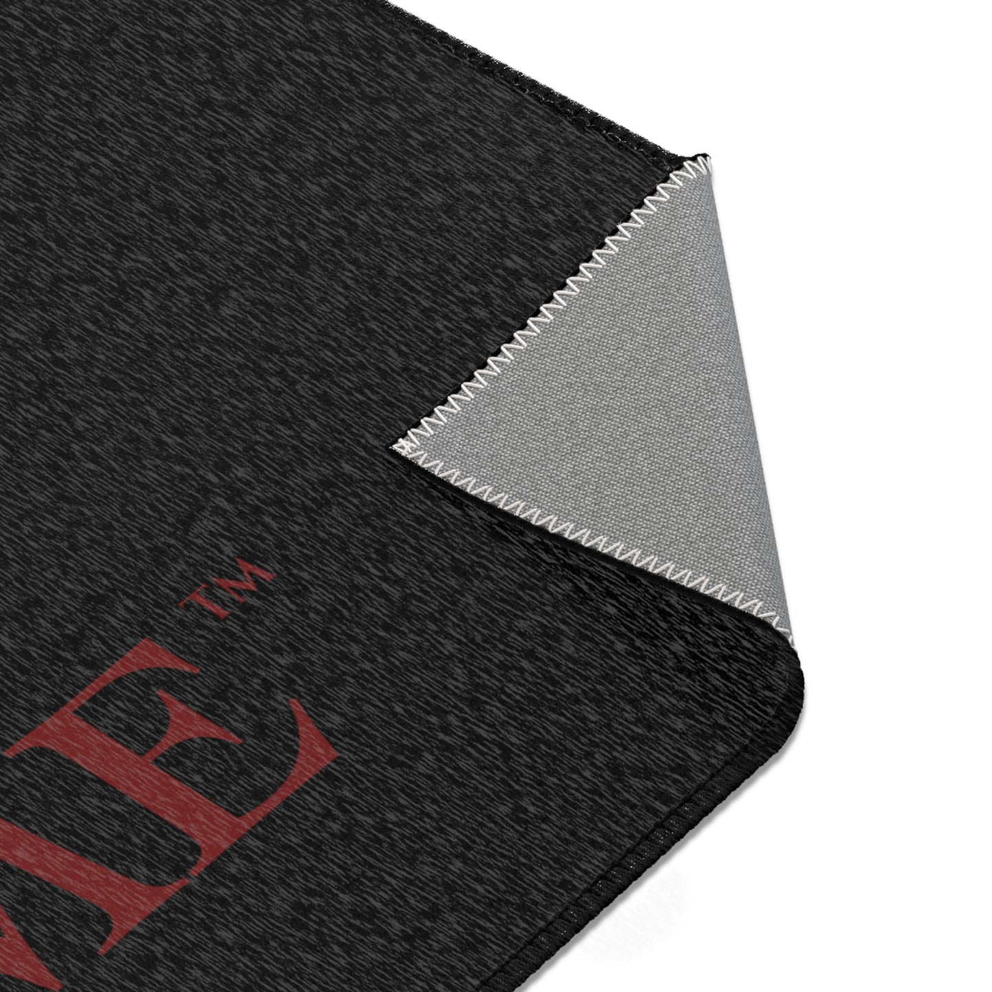 She Is Me Flame Logo Area Rug — Inspirational Decorative Accent Rug