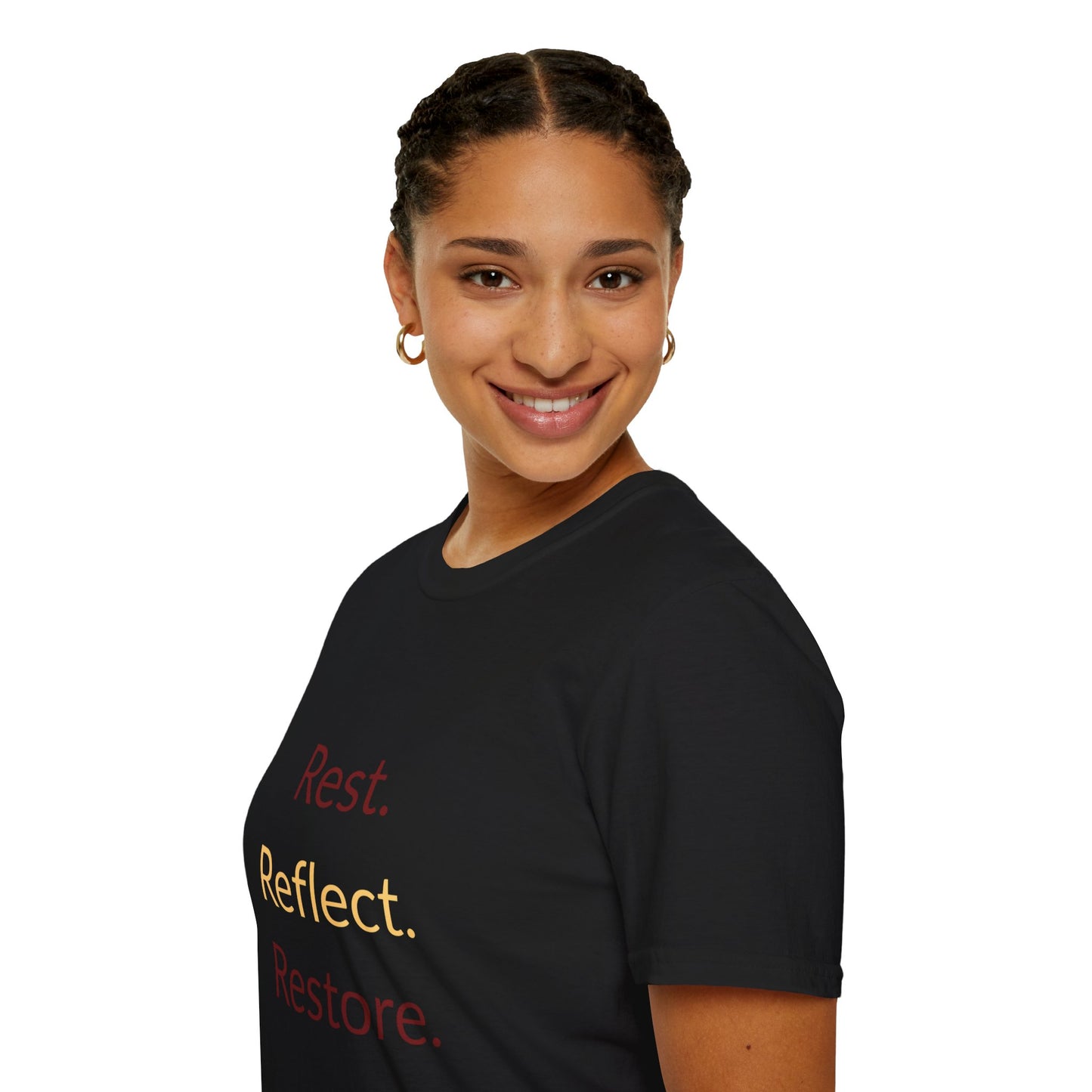 Rest. Reflect. Restore. Tee