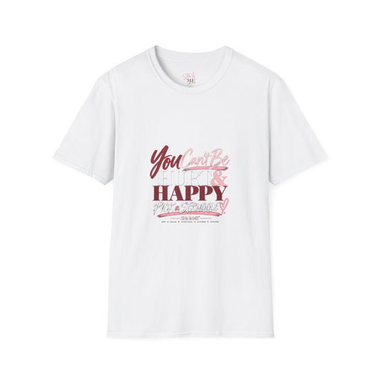 T-Shirt — "You Can't Buy Happy (But You Can Buy Wine)" Graphic Tee