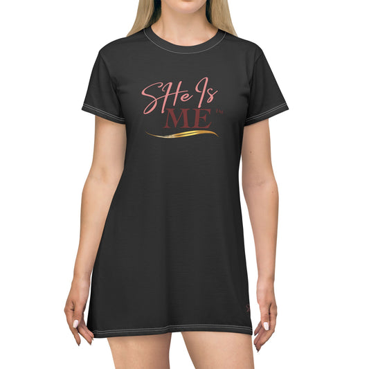 SHe Is ME Tee Shirt Dress