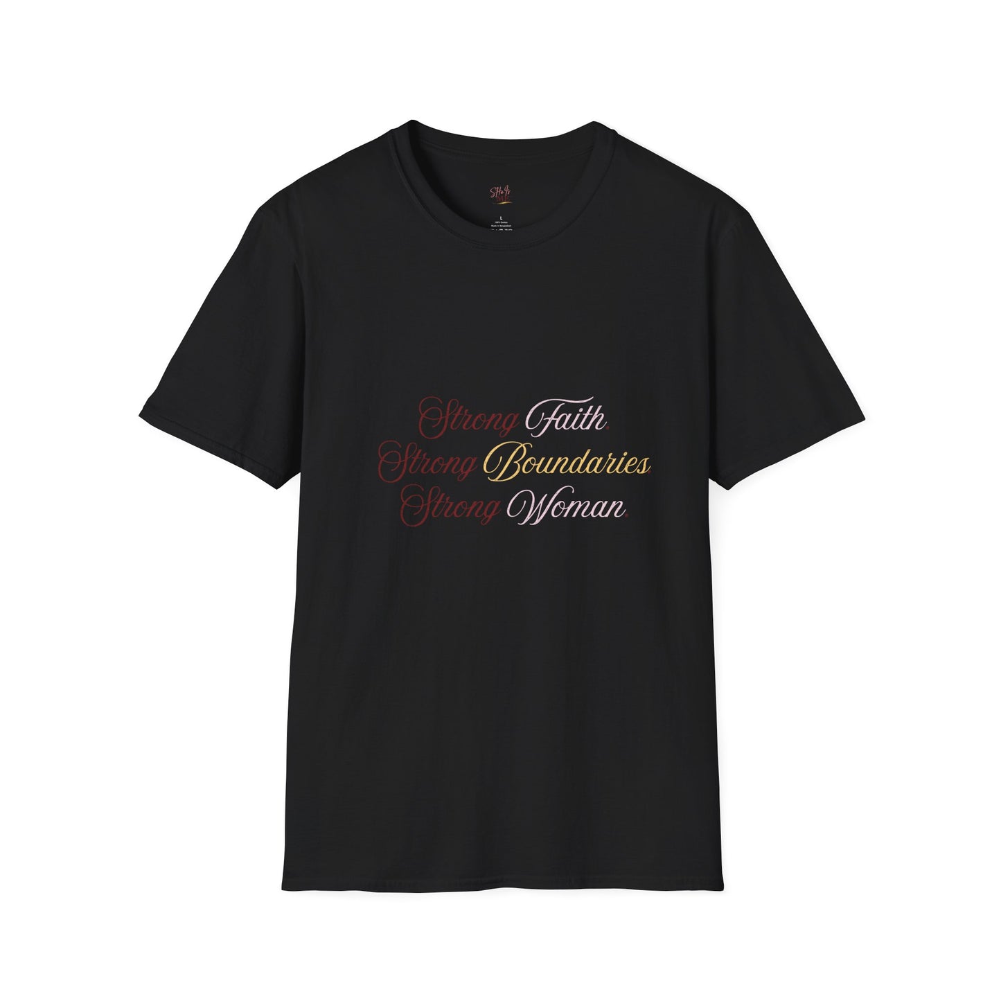 Faith, Boundaries, Woman Tee