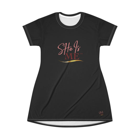 SHe Is ME Tee Shirt Dress